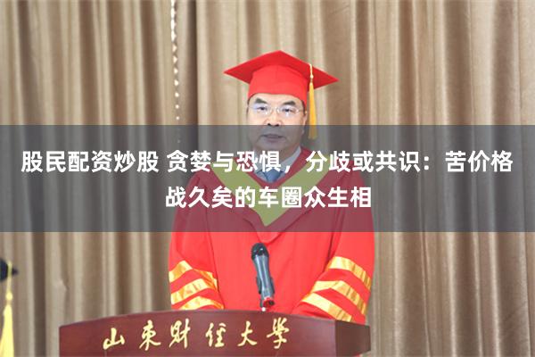 股民配资炒股 贪婪与恐惧，分歧或共识：苦价格战久矣的车圈众生相