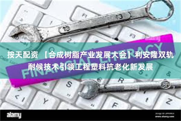 按天配资 【合成树脂产业发展大会】利安隆双轨耐候技术引领工程塑料抗老化新发展