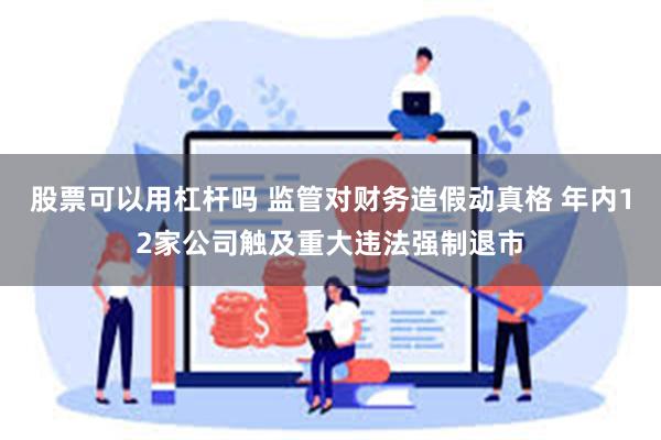 股票可以用杠杆吗 监管对财务造假动真格 年内12家公司触及重大违法强制退市