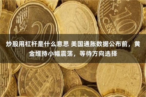 炒股用杠杆是什么意思 美国通胀数据公布前，黄金维持小幅震荡，等待方向选择